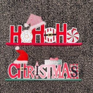 Festive Red and Green Christmas Decor Set